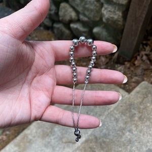 Silver bracelet / cape cod inspired